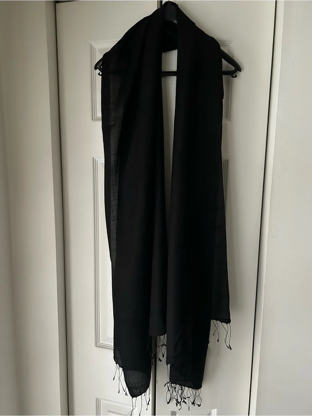 Pashmina Black Women’s Wrap Silk/Cashmere